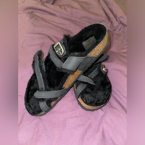 Birkenstock Mayari Shearling black size 39